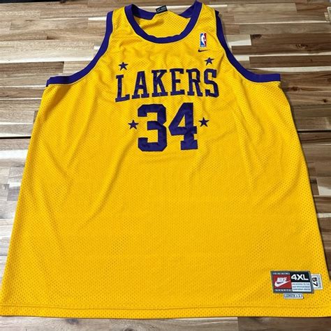 shaquille o'neal jersey 4xl